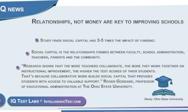 Relationships, not money are key to improving schools