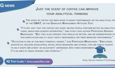 Just the scent of coffee can improve your analytical thinking